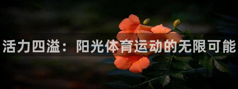 yy易游官方正版app集团官网首页：活力四溢：阳光体