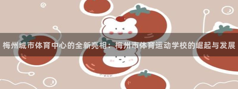 yy易游体育电竞登录不上去怎么办：梅州城市体育中心的全新亮相